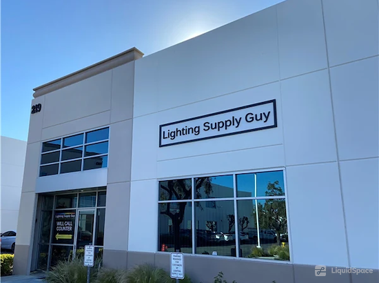 Working at Lighting Supply Guy at Irvine