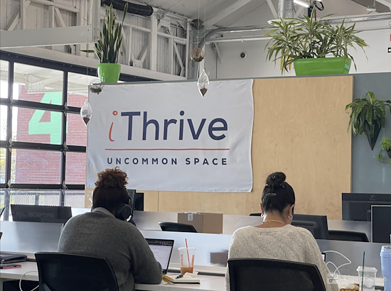 Working at iThrive Ambler Yards at Ambler