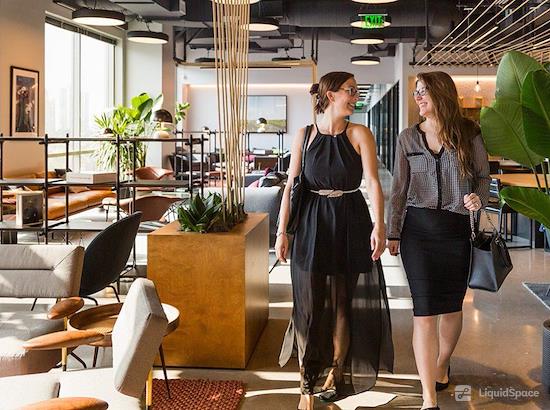 Working at Industrious - Evanston at Evanston