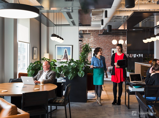 Working at Industrious - Pioneer Square at Portland