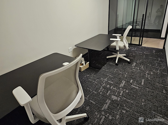 Working at Launch Coworking Space - Downtown at Winnipeg
