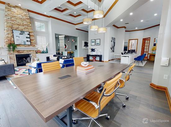 Working at Apt CoWork at Cottonwood Ridgeview at Plano