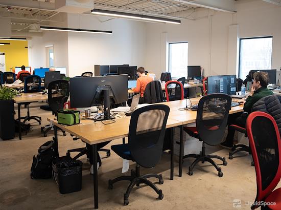 Working at Tigerlabs on Witherspoon at Princeton