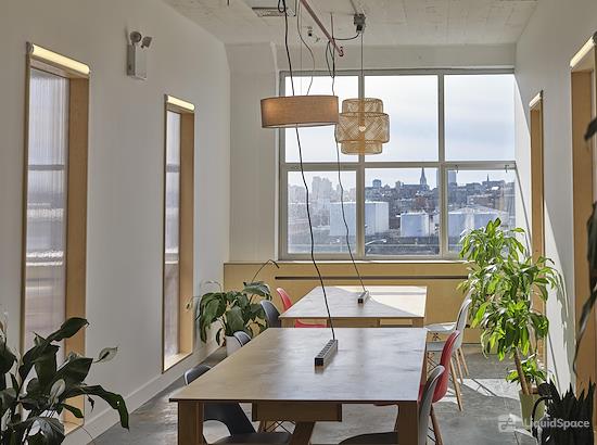 Working at Hunters Point Studios at Long Island City