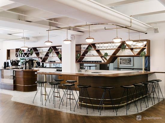 Working at Blender Workspace at New York