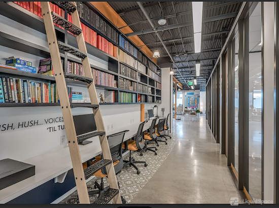 Working at Local Office at Houston
