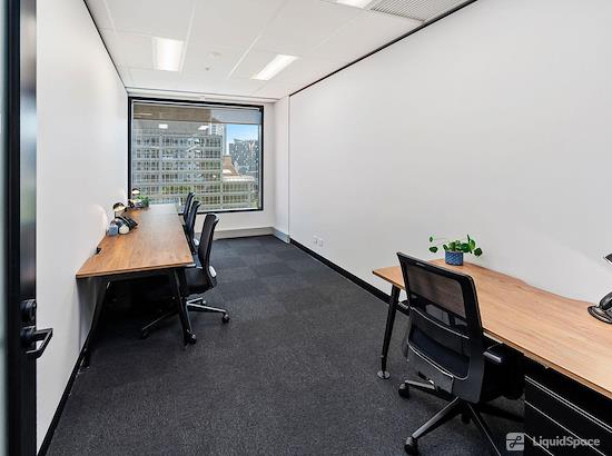 Working at CorporateCubes.Co - 607 Bourke Street at Melbourne