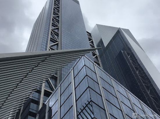 Working at 3 World Trade Center at New York
