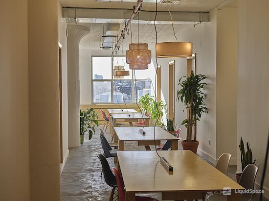 Working at Hunters Point Studios at Long Island City