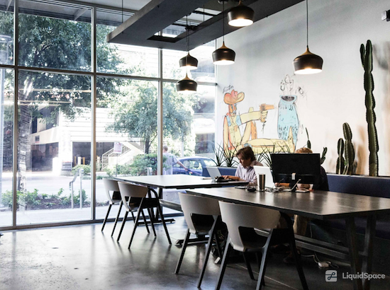 Working at Common Desk - Ft. Worth at Fort Worth