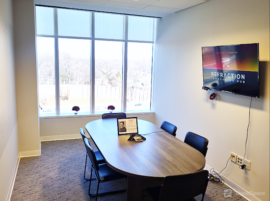 Working at Refraction Innovation Hub at Tysons