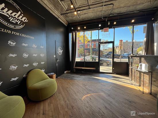 Working at Studio 424 at Chicago