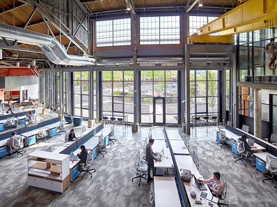 Working at OneValley at the Roundhouse at Pittsburgh