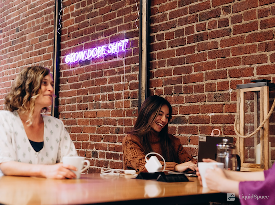 Working at Trellis Coworking & Events at San Francisco