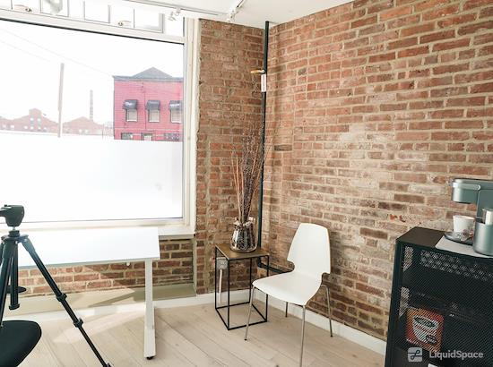 Working at 704 Grand Space at Jersey City
