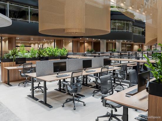 Working at Waterman Workspaces (Collins St) at Melbourne