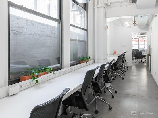 Working at Nomadworks at New York