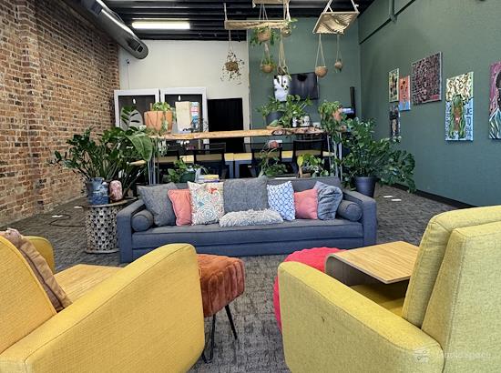 Working at Lab 7 Coworking at Sacramento