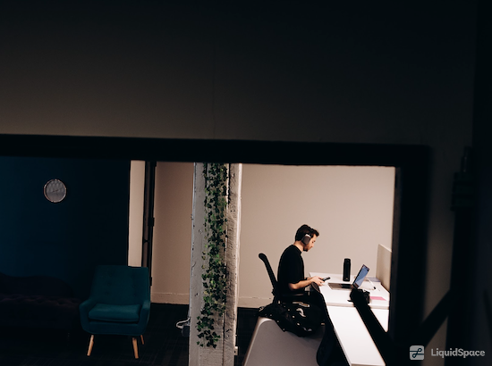 Working at Trellis Coworking & Events at San Francisco