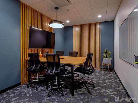 Working at FUSE Workspace-Four Points at Austin