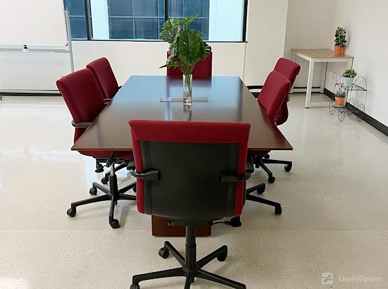 Working at DoBe WE Co working office at Newark