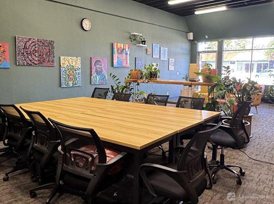 Working at Lab 7 Coworking at Sacramento