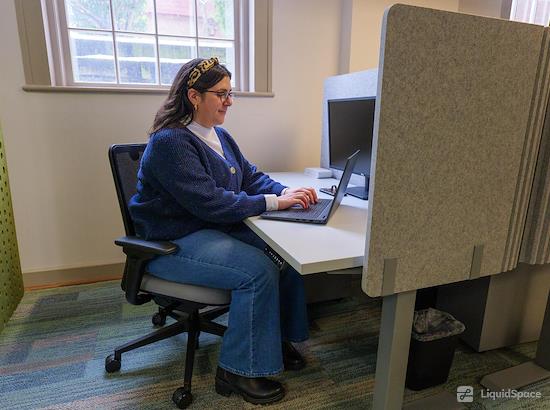 Working at QCowork at Blacksburg