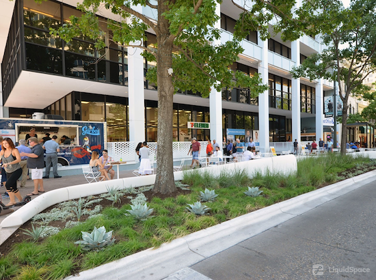Working at Industrious - 9th and Congress at Austin