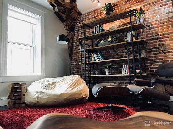 Working at Rising Tide Innovation Center at Saint Petersburg