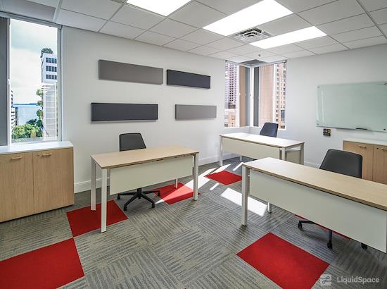 Working at Work Plus Office at Miami
