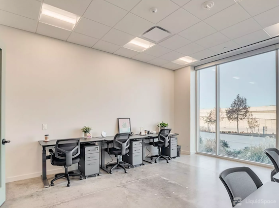 Working at Common Desk - Richardson at Richardson
