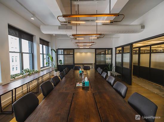 Working at Blender Workspace at New York