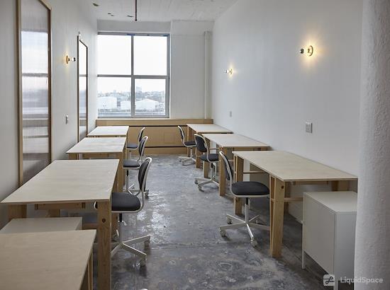 Working at Hunters Point Studios at Long Island City