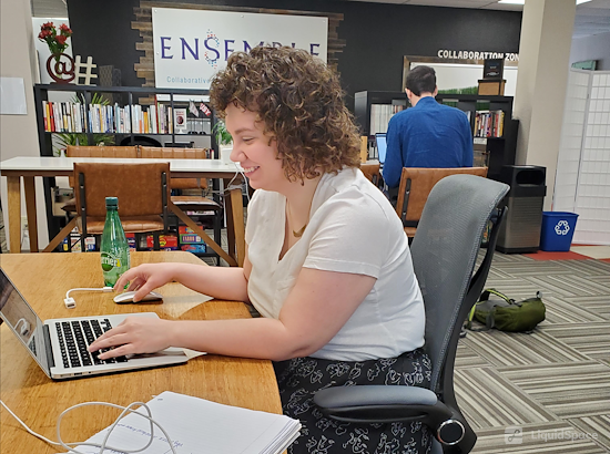 Working at Ensemble Coworking at Fort Worth