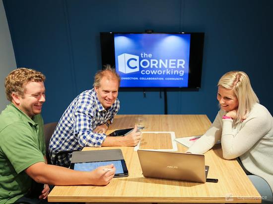 Working at The Corner Coworking - Railway St. at Cochrane
