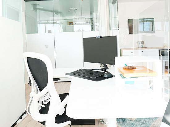 Working at 704 Grand Space at Jersey City
