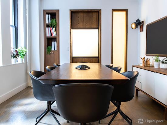 Working at Blender Workspace at New York