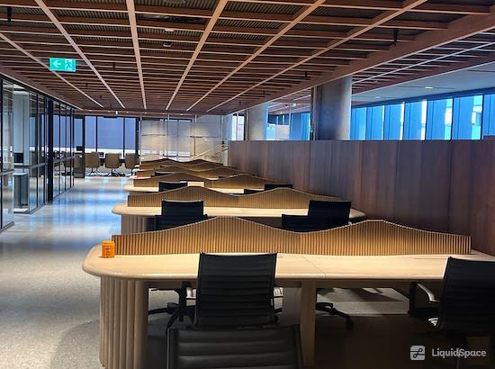 Working at Aerofoil Workspace at Melbourne Airport