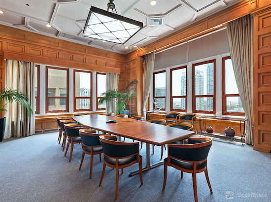 Working at Petroleum Building at Los Angeles