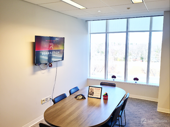Working at Refraction Innovation Hub at Tysons