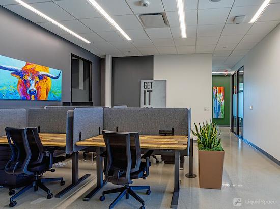Working at FUSE Workspace-Four Points at Austin