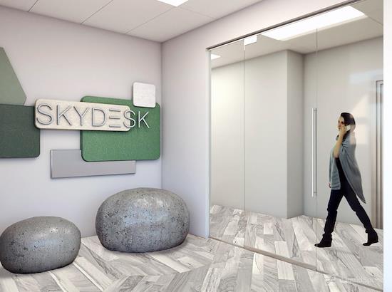 Working at Sky Desk - Morristown at Morristown