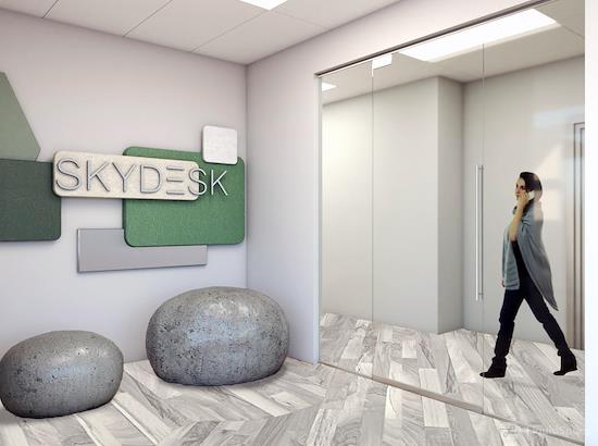 Working at Sky Desk - Morristown at Morristown