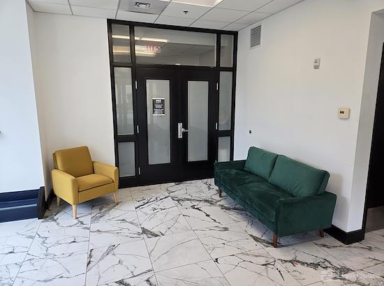 Working at Phebe Commons at Philadelphia