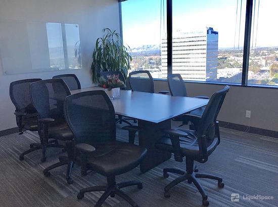 Working at (SO1) Valley Executive Tower at Sherman Oaks