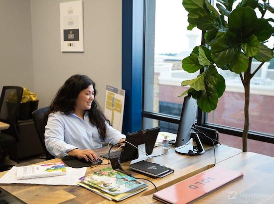 Working at FUSE Workspace-City Centre at Houston
