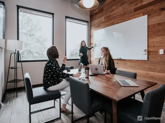 Working at Common Desk - Westchase at Houston