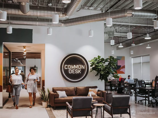 Working at Common Desk - Westchase at Houston