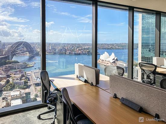 Working at The Executive Centre - Salesforce Tower at Sydney