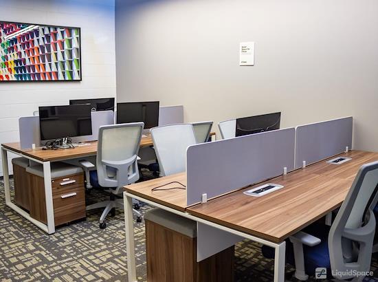 Working at Staples Coworking Norwood at Norwood